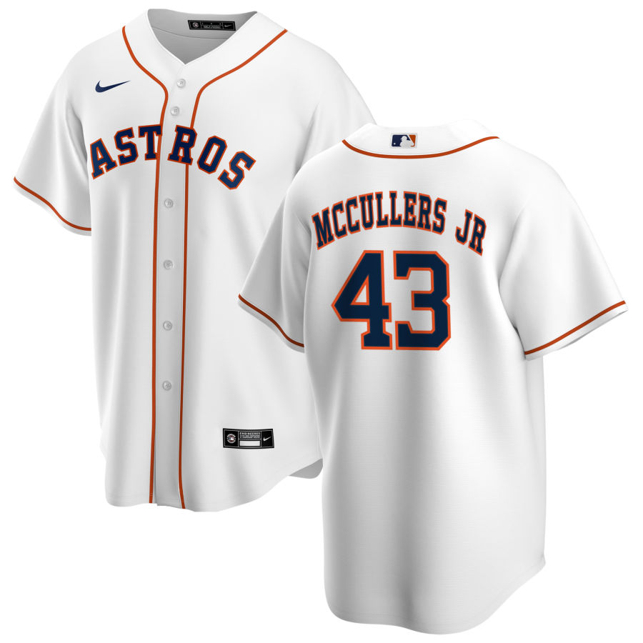 Nike Men #43 Lance McCullers Jr. Houston Astros Baseball Jerseys Sale-White